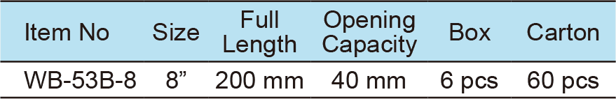 Adjustable Wrench,Extra Wide Opening Reversable Jaw(图1)