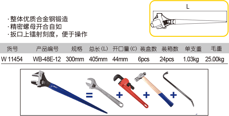 四合一多功能活扳手(图1)